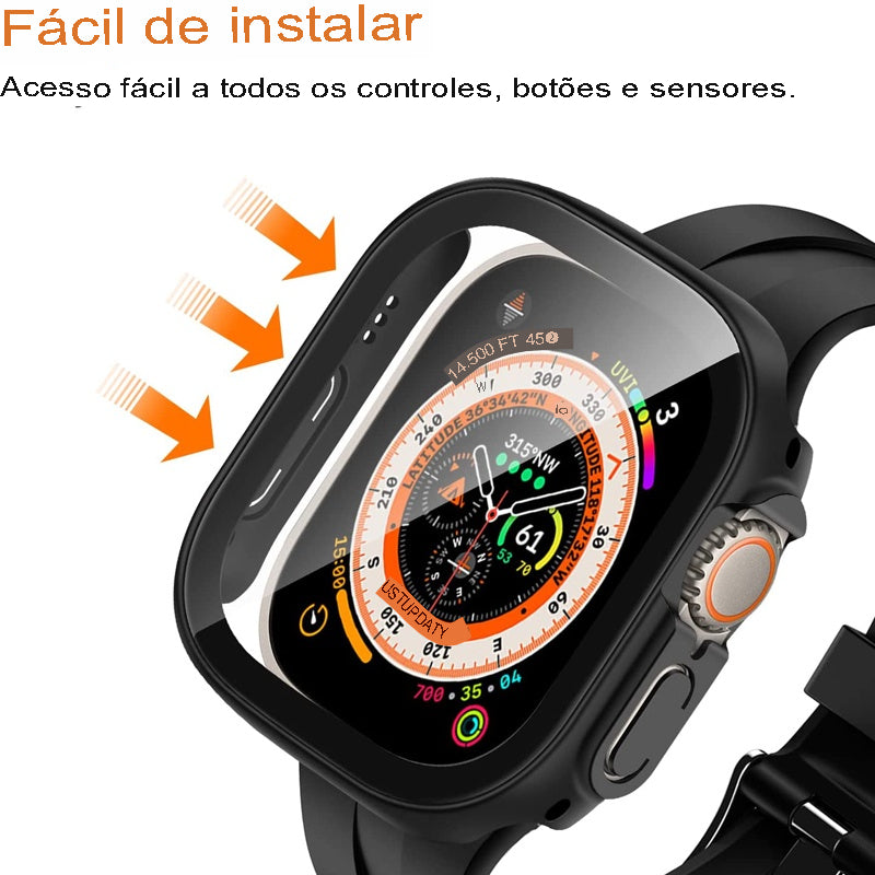 Capa Para Apple watch Ultra E  Smart watch Ultra - Galeria Imports