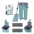 Rodo Flat Mop E Balde Lava E Seca Profissional Com 2 Refil - Galeria Imports