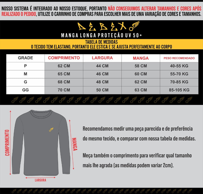 T-shirt de proteção solar térmica compressão segunda pele tecido UV gelado 50 - Galeria Imports